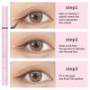 Black Liquid Eyeliner Eye Make Up Super Waterproof Long Lasting Eye Liner Easy To Wear Lying Silkworm Pen Makeup Cosmetics Tools