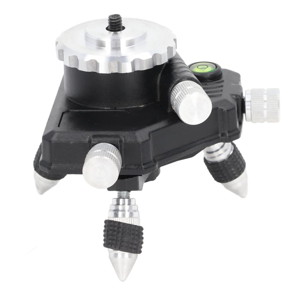 Level Adjustment Base 360 Degrees  Rotatable Fine Tuning Adapter for Laser Leveling Tripod Connector