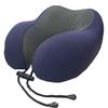U-Shaped Memory Foam Travel Neck Pillow for Airplane and Car Support