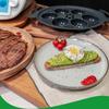 Nonstick Food Grade Eggs Mold For Air Fryers Oven Use Eggs Poacher Cups with Removable Handle Baking Accessories