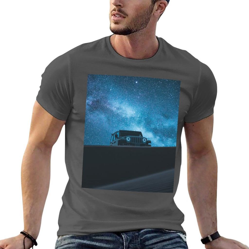 Epic Desert Night Tshirt Durable Work Wear Tshirt
