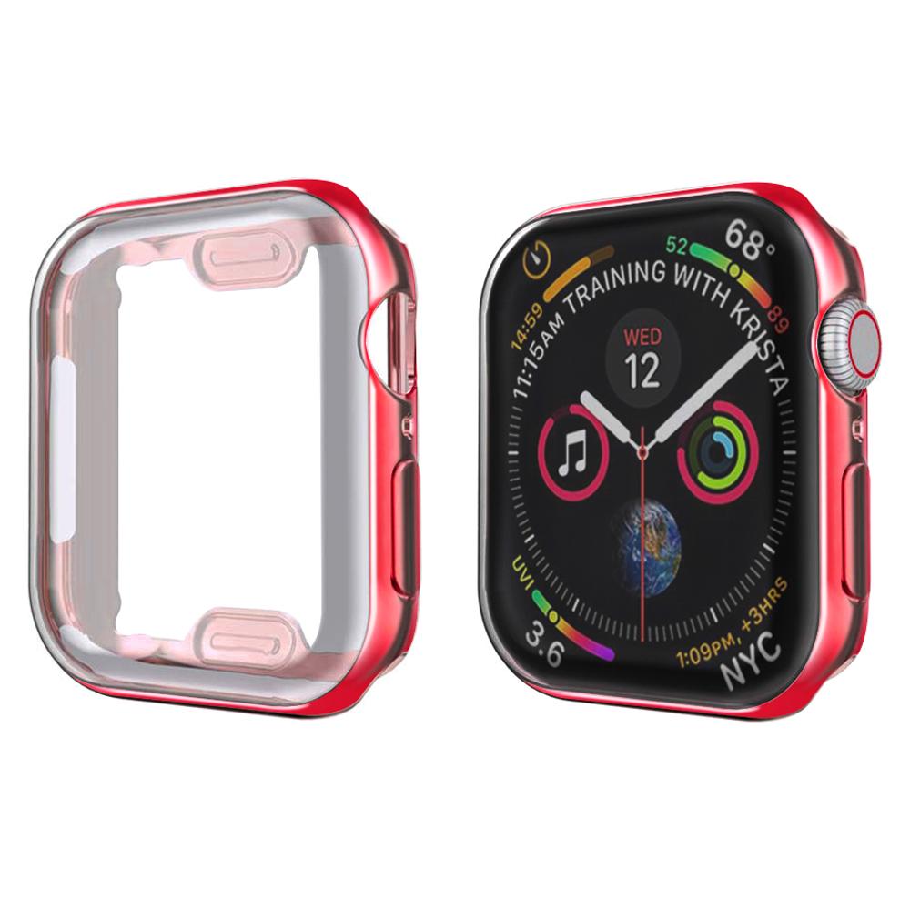 Screen Protector For Apple Watch Case 9 8 45mm 41mm 44MM 40MM TPU bumper Cover 42mm 38MM accessories Apple watch series 7 SE 6 3