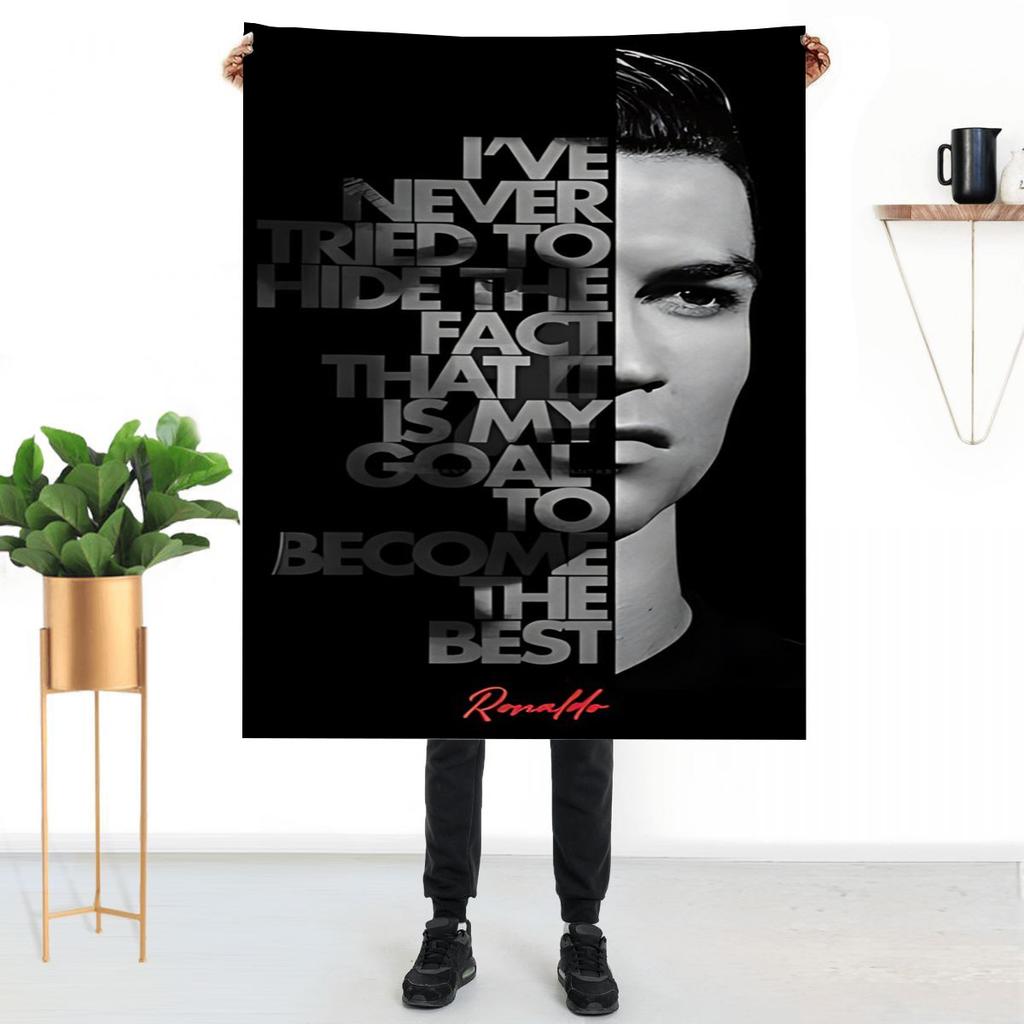 Knee Blanket Cr7 Sofa Blankets Home and Decoration Throw Bed Custom Anime Fluffy Soft Luxury Throws Children's Cute Textile