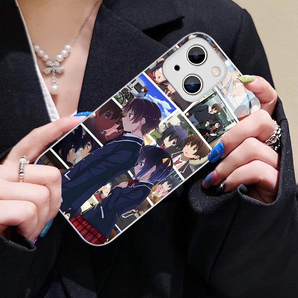 Chuunibyou Rikka Takanashi Cell Phone Case For IPhone 14 13 12 Mini 11 Pro XS Max X XR 14 Plus Tempered Glass Cover