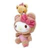 Hello Kitty and Ichigo Shimbun No. 645 Collaboration Pair of Plush Toys, Approx. 33cm