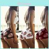 Women Fashion Sexy Slim Fitness Sports Workout Sweatpant Mini Shorts With Skull Print Design