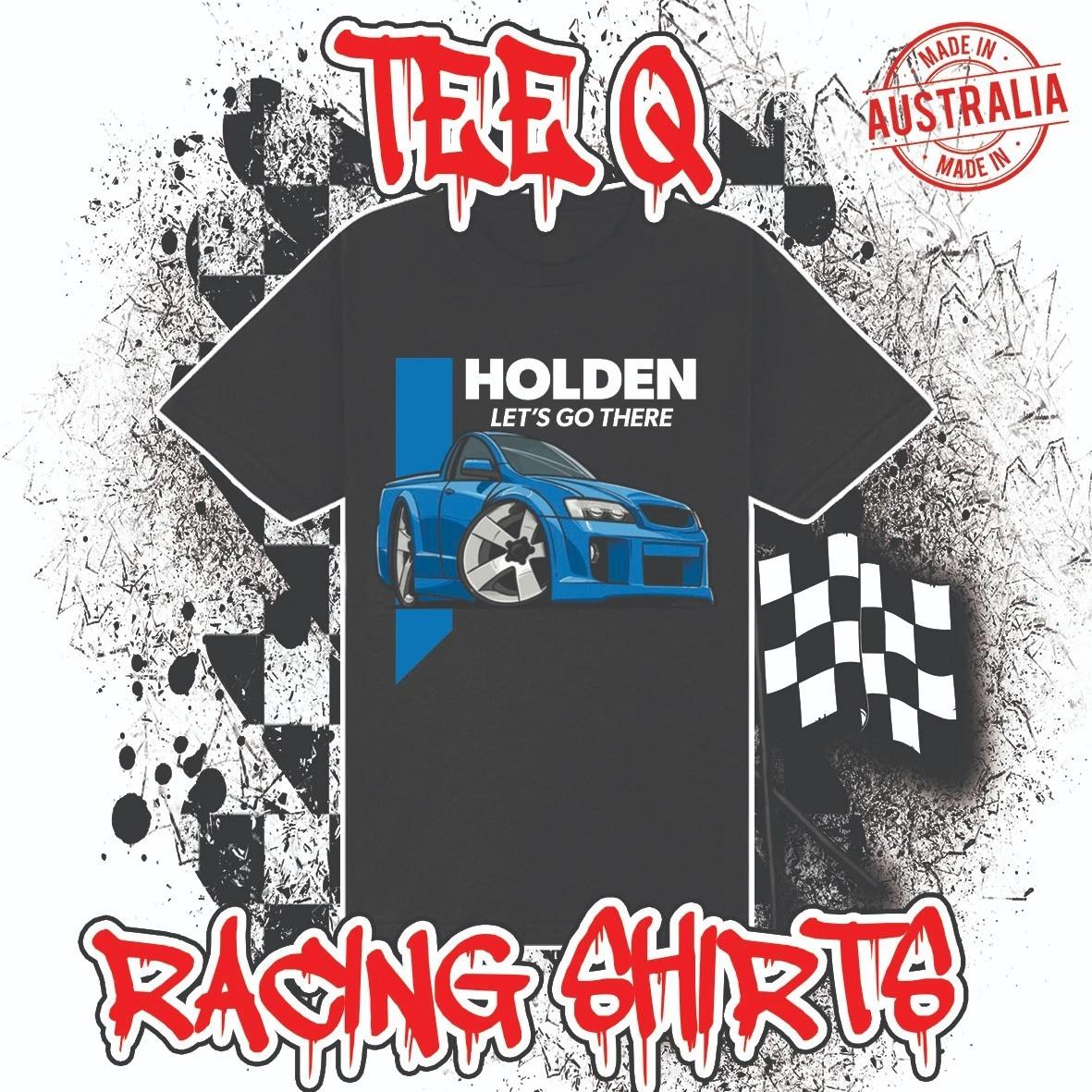 Men s and Women s T-shirts Holden Commodore VE SS UTE Cartoon ~ Premium Black Gildan Cotton Tee XXL
