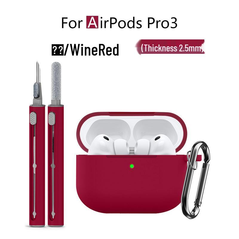 Compatible with Apple AirPods Pro 3 Silicone Protective Case, Bluetooth Earphone Cover