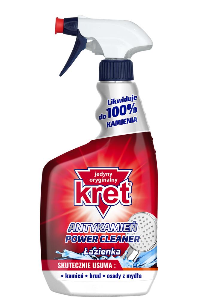Kret Antykamień Power Cleaner Łazienka 620Ml