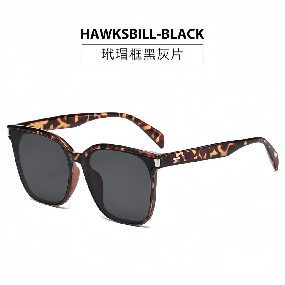 Luxury And Exquisite Oversized Square Frame Unique Square Rivet Design Neutral Outdoor Driving And Travel Sunscreen Sunglasses