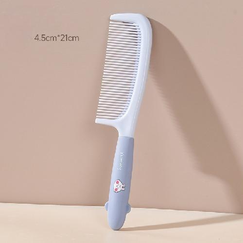 Cute Cartoon Plastic Comb for Womens Long Hair Suitable for Home Use Portable Anti-static Children Straight Hair Styling Brush