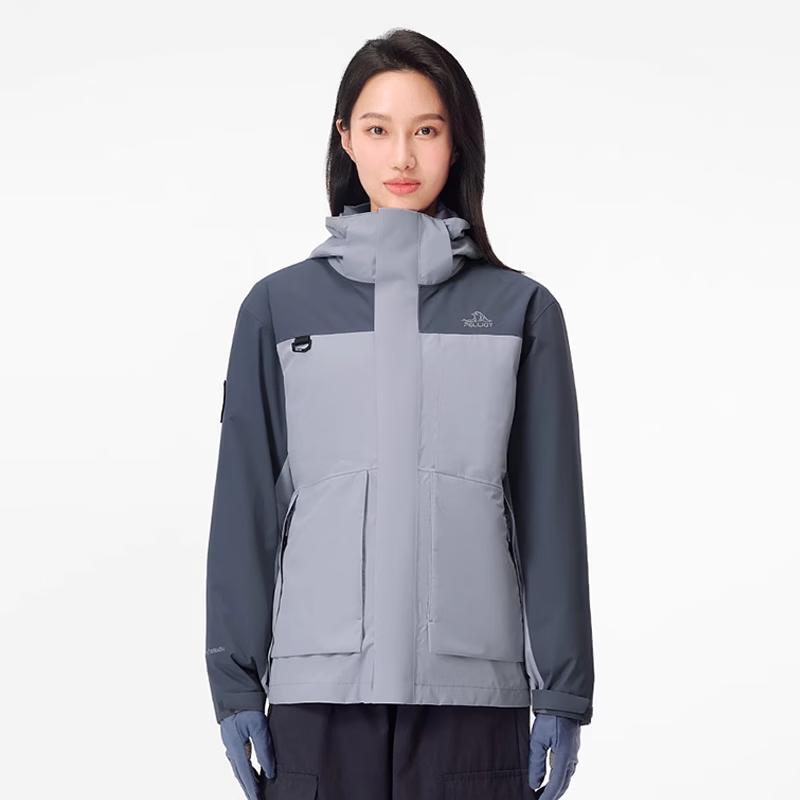 Pelliot Women's 3-in-1 Down Insulated Hiking Jacket