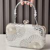 Handmade Beaded Pearl Evening Bag Small Bags Luxury Designer Summer Purses for Women Ladies' Diamond Clutch Crossbody  Bags 2026