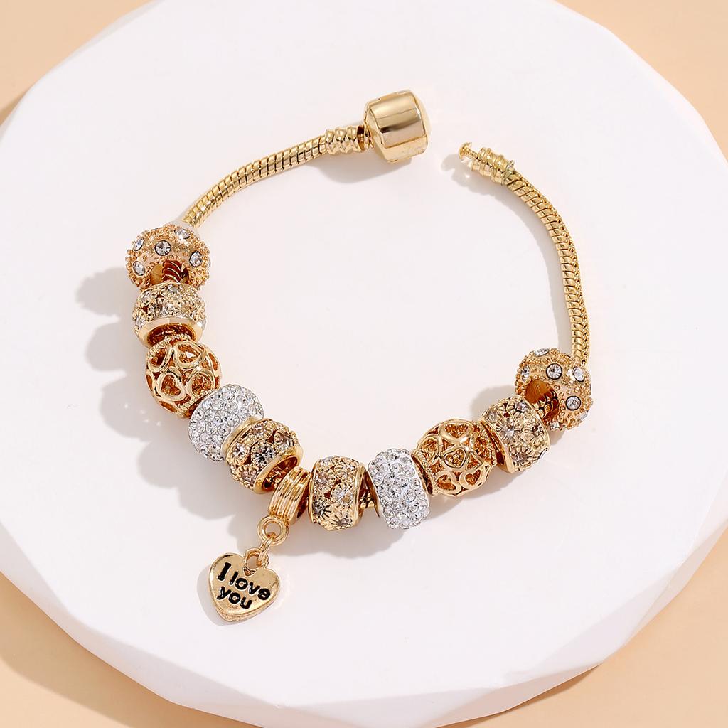 1 Women's Fashion Panjiadorado Element Love Bracelet, Suitable for Dating, Travel Banquets, Parties, Festivals, Fashion Gifts