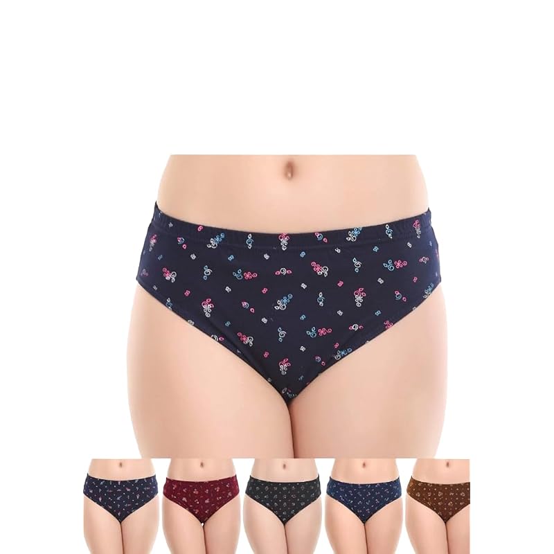 Rupa Jon Women` Cotton Printed Panty