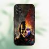 C-COD Call Of D-Duty Ghost Phone Case For Samsung Galaxy A20,A21s,A22,A31,A32,A52,A53,A72,73,A80 Soft Black Cover