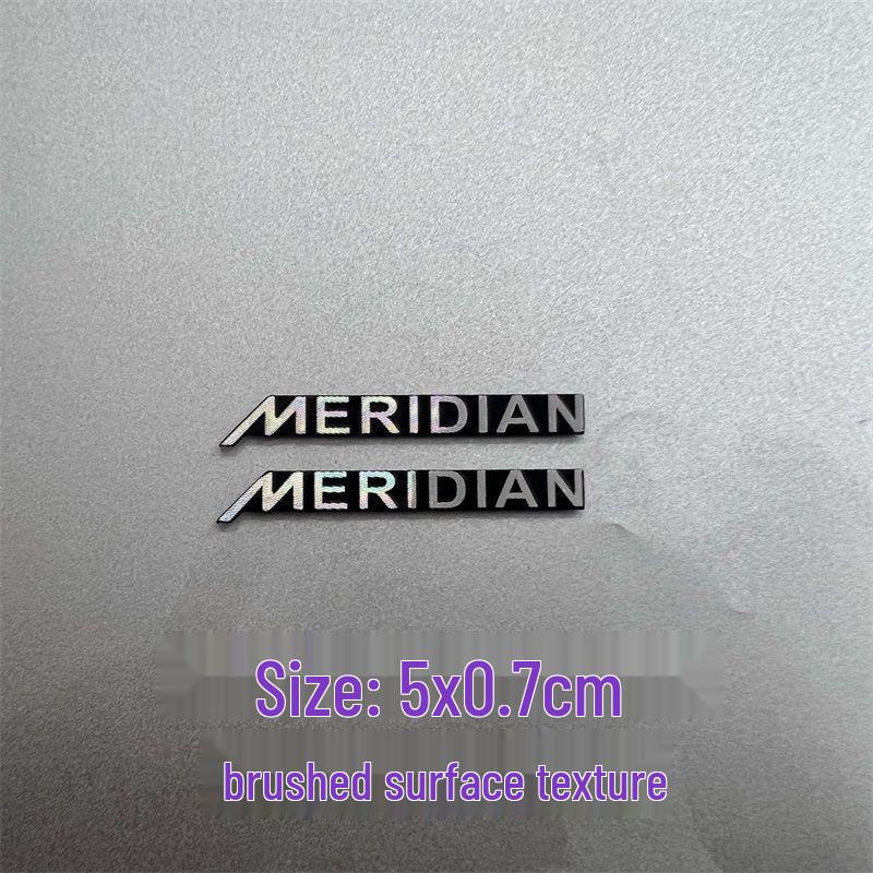 Dekorative Metallaufkleber für Auto-Audio-Lautsprecher von Bose, Harman Kardon, JBL.