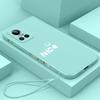 RealmeGTNEO3 Mobile Phone Case Liquid Silicone Protective Case All-inclusive Straight Edge Anti-drop Soft Case