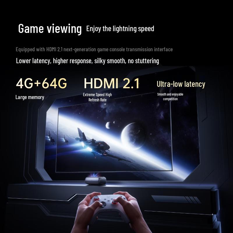 JMGO O3 Pro Portable 4K Triple Laser Projector (CN version)