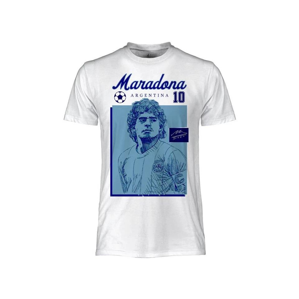 Diego Armando Maradona M10 Original Official T-Shirt Jersey T-Shirt- 3XL