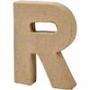 Lettre faite main en papier mâché. Réf 26656