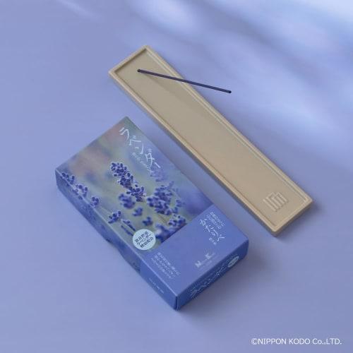 Kataribe Lavender Incense, 100g, Nippon Kodo, Low Smoke