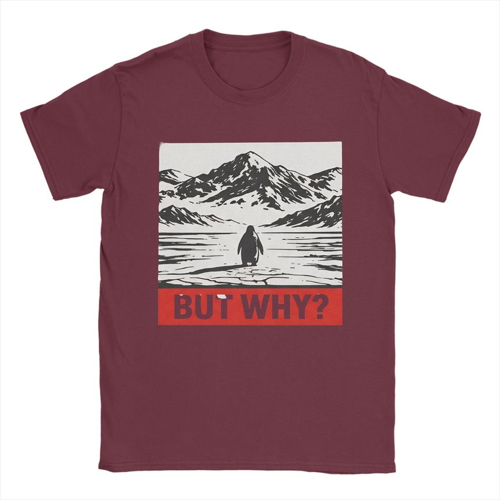 Nihilist Penguin Cotton T Shirt For Male Summer  Vintage TShirts Crewneck Hip Hop Tees Plus Size Design Clothing