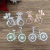 Boy&Girl Balloons&Bike Metal Cutting Dies Stencil DIY Scrapbooking Album Paper Card Template Mold Embossing Craft