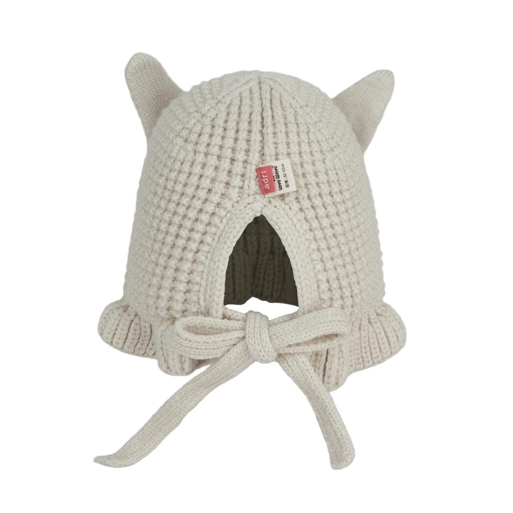 Ready to Ship Cute Funny Cotton Handmade Hat Kids Fall Winter Cartoon Woolen Hat Personality Knitted Pullover Hat