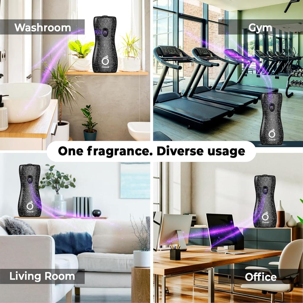 Dabur Odonil Automatic Air Freshener Spray Refill 225Ml Gold Jasmine Long Lasting Fragrance For Home Office Washroom