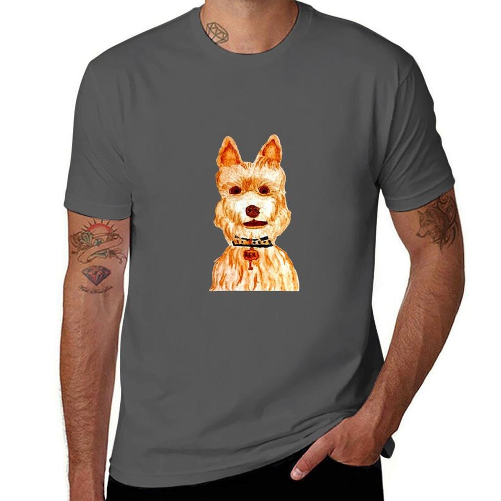 Isle Of Dogs Rex Tshirt Work Casual Loose Fit Tshirt