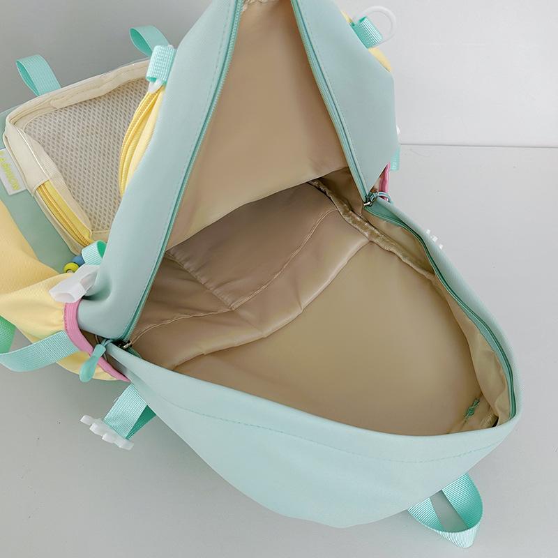 Single-shoulder Large-capacity Crossbody Bag, Transparent Pain Bag, Tote Student Super Cute Backpack