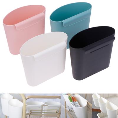 Hushåll Rygghängande Plastförvaringskorg Kök Badrum Mini Organizers Små Saker Bärbar Förvaringslåda Behållare