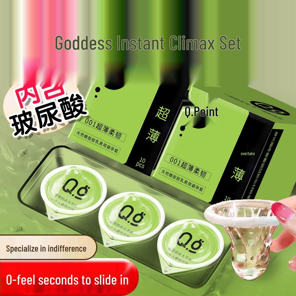 Q-spot Extra Thick Long-Lasting Condoms Set