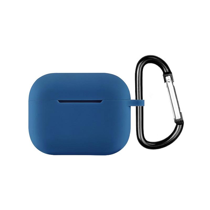 Solid Color Silicone Protective Cover for Apple AirPods Pro 2