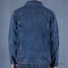 Men's Trendy Retro Motorcycle Denim Jacket - Slim Fit, Fashionable Baseball Collar for Autumn and Winter.