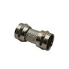 British F-Type Male-to-Male Connector Adapter for Set-Top Boxes