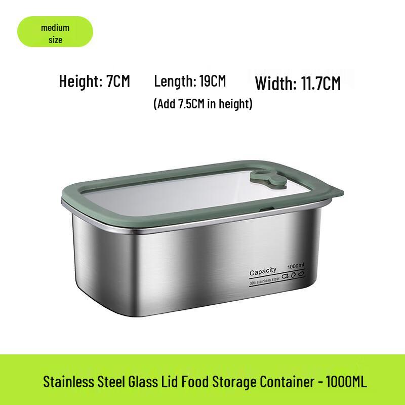 Yuedisi 304 Stainless Steel Food Storage Container
