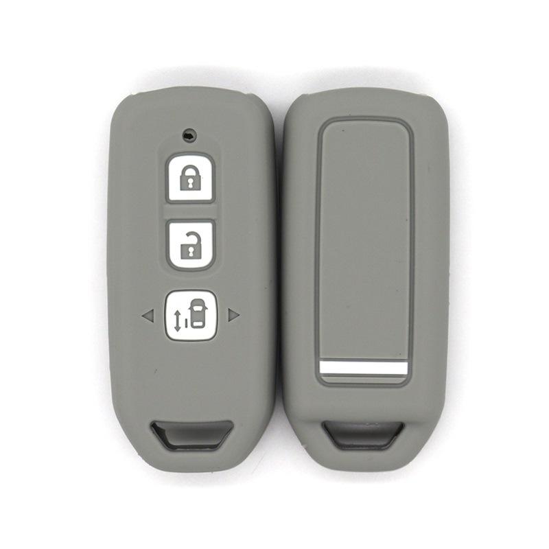 

Suitable for Honda motorcycle NWagon N-BOX Fosha one-button start smart 3-button soft rubber remote control case