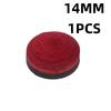 1/3/5Pcs Multi Layer Red Black/Green Leather Of 11mm 12mm 14mm Snooker Nine Ball Accessories Professional Billiard Pool Cue Tips