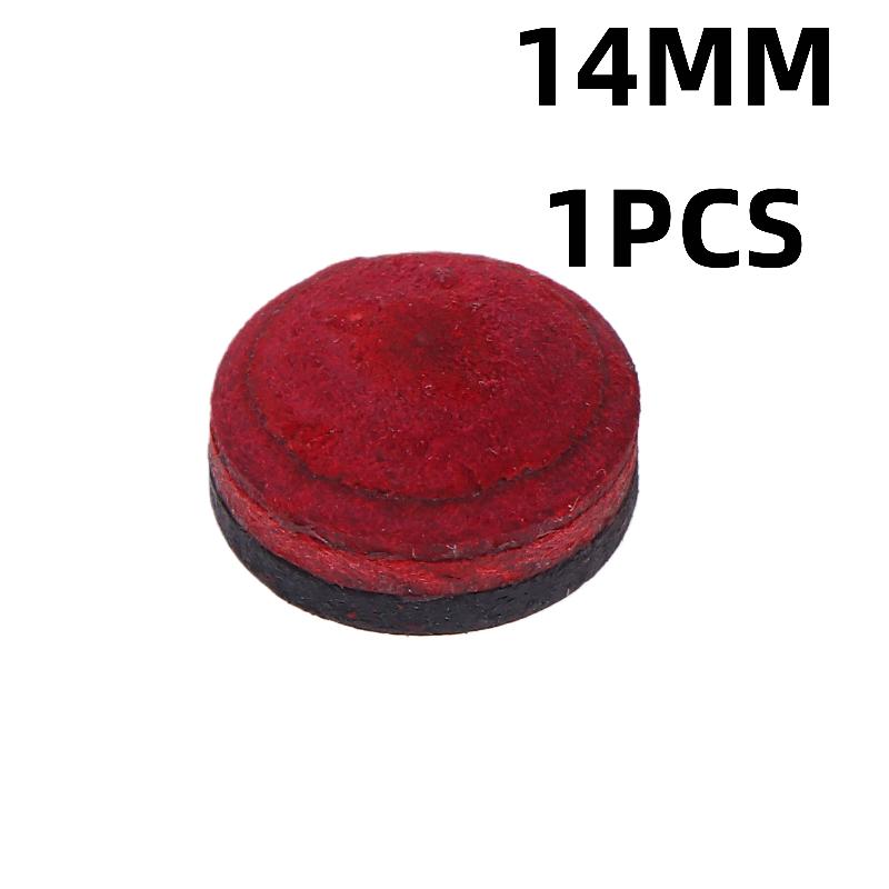 1/3/5Pcs Multi Layer Red Black/Green Leather Of 11mm 12mm 14mm Snooker Nine Ball Accessories Professional Billiard Pool Cue Tips