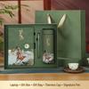 Chinese Red Cultural Laptop Gift Set: Year of the Horse Notebook & High Appearance Business Accessories