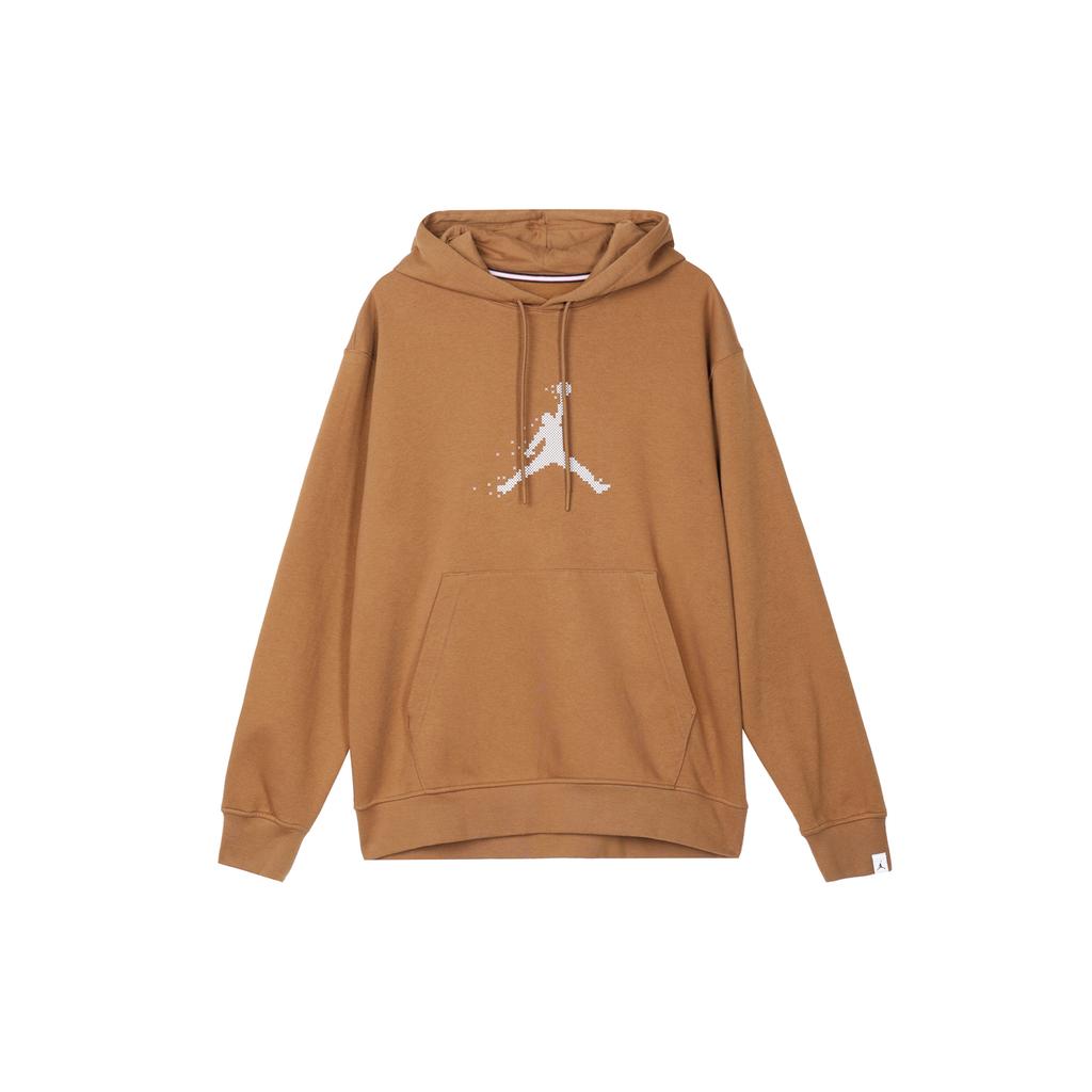 New Jordan Essentials Holiday Sweatshirt Men's Brown FD7466-281