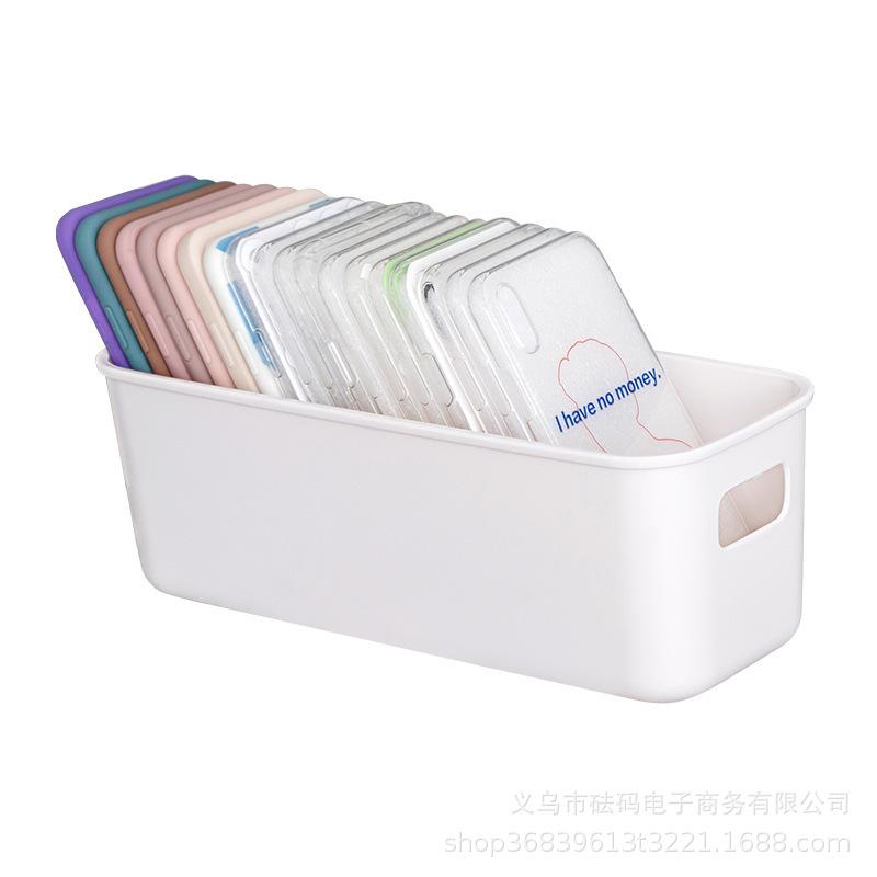 Student Dorm Desktop Organizer: Stylish Storage for Phones, Cosmetics, Masks, and More