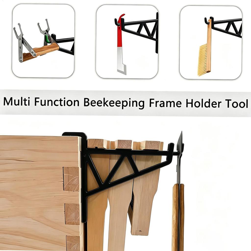 Hive Tool 2 Pieces Apiary Hive Fastener Beekeeping Tools for Honey Harvesting Farm Outdoor Park Garden Yard