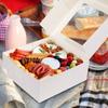 12pcs Gift Boxes with Clear Window Kraft Paper Treat Boxes, Gift Wrap Box for Weddings Birthdays, Parties, Packaging Box for Soap Gift Jewelry
