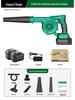 Green Forest 220V High-Power Industrial Hair Dryer & Dust Blower Gun