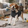Adjustable Dog Anxiety Jacket Stretchy Pullover Dog Calming Shirt Pet Calming Vest  Keep Pet Calm