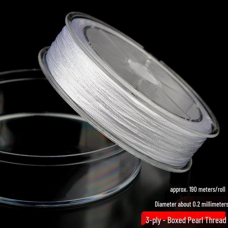 Polyester Twisted Thread for Pearl Bracelet Necklace DIY Stringing