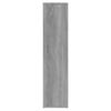 Bookshelf Gray Sonoma 50x25x106 Cm